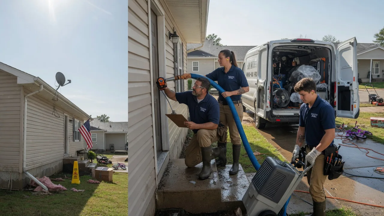 Ceiling Water Damage Restoration in Franklin, MA near me